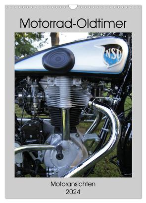 Motorrad Oldtimer – Motoransichten (Wandkalender 2024 DIN A3 hoch), CALVENDO Monatskalender von Ehrentraut,  Dirk