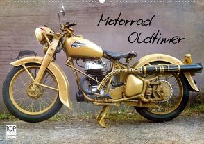 Motorrad Oldtimer (Premium, hochwertiger DIN A2 Wandkalender 2022, Kunstdruck in Hochglanz) von Siebenhühner,  Gabi