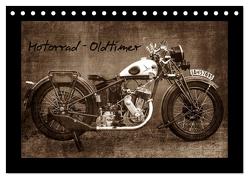 Motorrad Oldtimer (Tischkalender 2024 DIN A5 quer), CALVENDO Monatskalender von Siebenhühner,  Gabi
