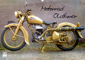 Motorrad Oldtimer (Wandkalender 2021 DIN A2 quer) von Siebenhühner,  Gabi