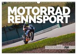 Motorrad Rennsport (Wandkalender 2024 DIN A3 quer), CALVENDO Monatskalender von PM,  Photography