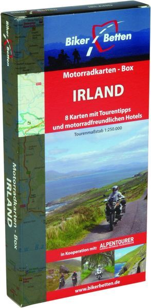 Motorradkarten Box Irland