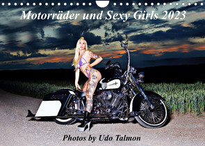 Motorräder und Sexy Girls (Wandkalender 2023 DIN A4 quer) von Talmon,  Udo