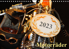 Motorräder (Wandkalender 2023 DIN A4 quer) von Kauss www.kult-fotos.de,  Kornelia