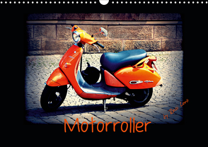 Motorroller (Wandkalender 2021 DIN A3 quer) von LoRo-Artwork