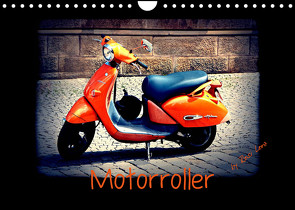 Motorroller (Wandkalender 2022 DIN A4 quer) von LoRo-Artwork