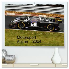 Motorsport Action 2024 (hochwertiger Premium Wandkalender 2024 DIN A2 quer), Kunstdruck in Hochglanz von Töllich,  Felix
