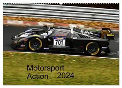 Motorsport Action 2024 (Wandkalender 2024 DIN A2 quer), CALVENDO Monatskalender von Töllich,  Felix