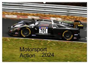 Motorsport Action 2024 (Wandkalender 2024 DIN A2 quer), CALVENDO Monatskalender von Töllich,  Felix