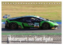 Motorsport aus Sant’Agata (Tischkalender 2024 DIN A5 quer), CALVENDO Monatskalender von Morper,  Thomas