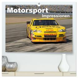 Motorsport – Impressionen (hochwertiger Premium Wandkalender 2024 DIN A2 quer), Kunstdruck in Hochglanz von Bade,  Uwe