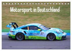 Motorsport in Deutschland (Tischkalender 2024 DIN A5 quer), CALVENDO Monatskalender von Morper,  Thomas