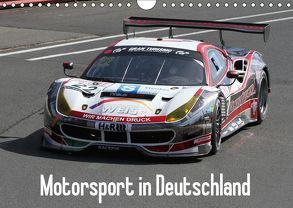 Motorsport in Deutschland (Wandkalender 2019 DIN A4 quer) von Morper,  Thomas