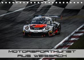 Motorsportkunst aus Weissach (Tischkalender 2022 DIN A5 quer) von Stegemann / Phoenix Photodesign,  Dirk