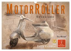 Mototrroller – Vesparade (Wandkalender 2024 DIN A3 quer), CALVENDO Monatskalender von Roder,  Peter