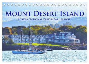 Mount Desert Island Acadia National Park und Bar Harbor (Tischkalender 2024 DIN A5 quer), CALVENDO Monatskalender von Styppa,  Robert