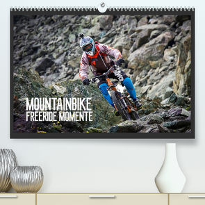 Mountainbike Freeride Momente (Premium, hochwertiger DIN A2 Wandkalender 2023, Kunstdruck in Hochglanz) von Meutzner,  Dirk
