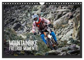 Mountainbike Freeride Momente (Wandkalender 2024 DIN A4 quer), CALVENDO Monatskalender von Meutzner,  Dirk