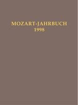 Mozart-Jahrbuch / Mozart-Jahrbuch 1998 von Berger,  Karol, Perl,  Benjamin, Seiffert,  Wolf D