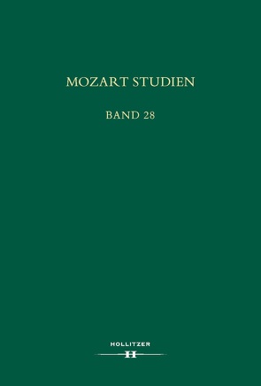 Mozart Studien Band 28 von Jonášová,  Milada, Schmid,  Manfred Hermann