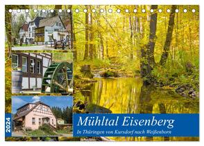 Mühltal Eisenberg (Tischkalender 2024 DIN A5 quer), CALVENDO Monatskalender von Waurick,  Kerstin