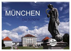München – Die Schöne (Wandkalender 2024 DIN A2 quer), CALVENDO Monatskalender von boeTtchEr,  U