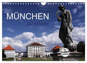 München – Die Schöne (Wandkalender 2024 DIN A4 quer), CALVENDO Monatskalender von boeTtchEr,  U
