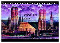 München digital (Tischkalender 2024 DIN A5 quer), CALVENDO Monatskalender von Luise Strohmenger,  Marie
