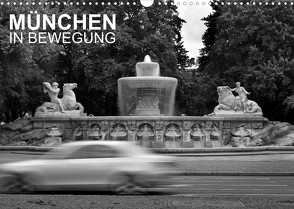 München in Bewegung (Wandkalender 2023 DIN A3 quer) von Fischer,  Jürgen