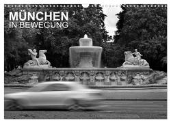 München in Bewegung (Wandkalender 2024 DIN A3 quer), CALVENDO Monatskalender von Fischer,  Jürgen
