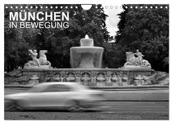 München in Bewegung (Wandkalender 2024 DIN A4 quer), CALVENDO Monatskalender von Fischer,  Jürgen