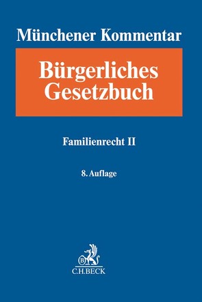 Münchener Kommentar zum Bürgerlichen Gesetzbuch Bd. 10: Familienrecht II §§ 1589-1921, SGB VIII von Fröschle,  Tobias, Hennemann,  Heike, Huber,  Peter, Kroll-Ludwigs,  Kathrin, Langeheine,  Jens, Lugani,  Katharina, Maurer,  Hans-Ulrich, Sachsen Gessaphe,  Karl August Prinz von, Schneider,  Angie, Schwab,  Dieter, Spickhoff,  Andreas, Tillmanns,  Kerstin, Wellenhofer,  Marina