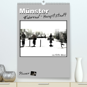 Münster Fahrrad-Hauptstadt / Planer (Premium, hochwertiger DIN A2 Wandkalender 2022, Kunstdruck in Hochglanz) von Gross,  Viktor