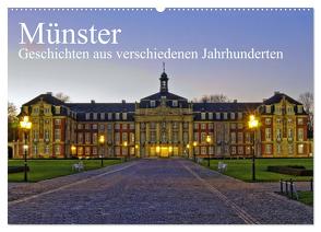 Münster – Geschichten aus verschiedenen Jahrhunderten (Wandkalender 2024 DIN A2 quer), CALVENDO Monatskalender von Michalzik,  Paul
