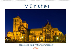 Münster – Historische Stadt mit jungem Gesicht (Wandkalender 2022 DIN A2 quer) von Michalzik,  Paul