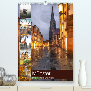 Münster – Stadt und Natur (Premium, hochwertiger DIN A2 Wandkalender 2022, Kunstdruck in Hochglanz) von Herzog,  Gregor