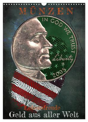 Münzen – Geld aus aller Welt (Wandkalender 2024 DIN A3 hoch), CALVENDO Monatskalender von W. Voßen - Herzog von Laar am Rhein,  Wilfried