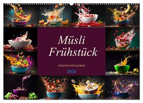 Müsli Frühstück (Wandkalender 2024 DIN A2 quer), CALVENDO Monatskalender von Meutzner,  Dirk