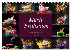 Müsli Frühstück (Wandkalender 2024 DIN A3 quer), CALVENDO Monatskalender von Meutzner,  Dirk