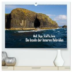 Mull, Skye, Staffa, Iona. Die Inseln der Inneren Hebriden (hochwertiger Premium Wandkalender 2024 DIN A2 quer), Kunstdruck in Hochglanz von Uppena (GdT),  Leon