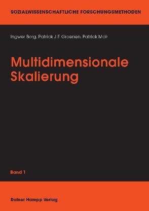 Multidimensionale Skalierung von Borg,  Ingwer, Groenen,  Patrick J.F, Mair,  Patrick