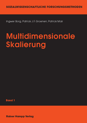 Multidimensionale Skalierung von Borg,  Ingwer, Groenen,  Patrick J, Mair,  Patrick