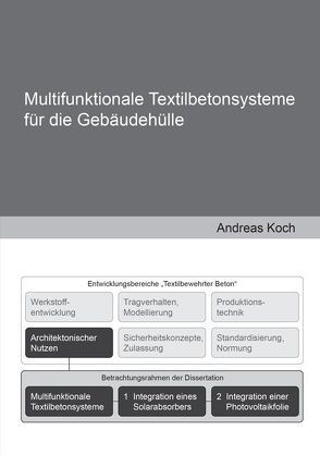 Multifunktionale Textilbetonsysteme für die Gebäudehülle von Koch,  Andreas
