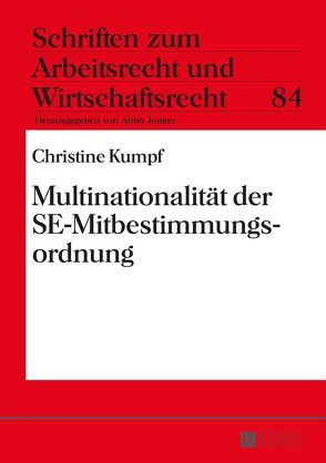 Multinationalität der SE-Mitbestimmungsordnung von Kumpf,  Christine