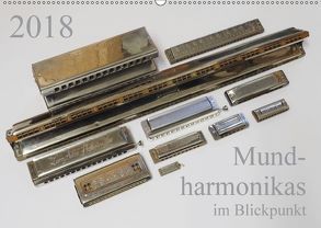 Mundharmonikas im Blickpunkt (Wandkalender 2018 DIN A2 quer) von Rohwer,  Klaus