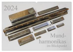 Mundharmonikas im Blickpunkt (Wandkalender 2024 DIN A2 quer), CALVENDO Monatskalender von Rohwer,  Klaus