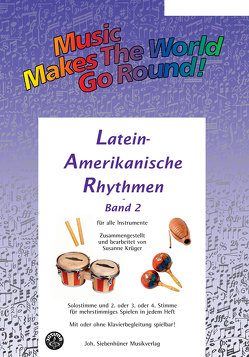 Music Makes the World go Round – Lateinamerikanische Rhythmen Bd. 2 – Stimme 1+2+3 in Bb – Klarinette von Pfortner,  Alfred