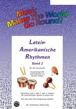 Music Makes the World go Round – Lateinamerikanische Rhythmen Bd. 2 – Stimme 1+2+3+4 in C – Posaunenchor von Pfortner,  Alfred