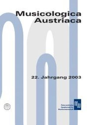 Musicologica Austriaca. Jahresschrift der Österreichischen Gesellschaft… / Musik in der Lebenswelt des Mittelalters von Lindmayr-Brandl,  Andrea