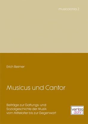 Musicus und Cantor von Reimer,  Erich